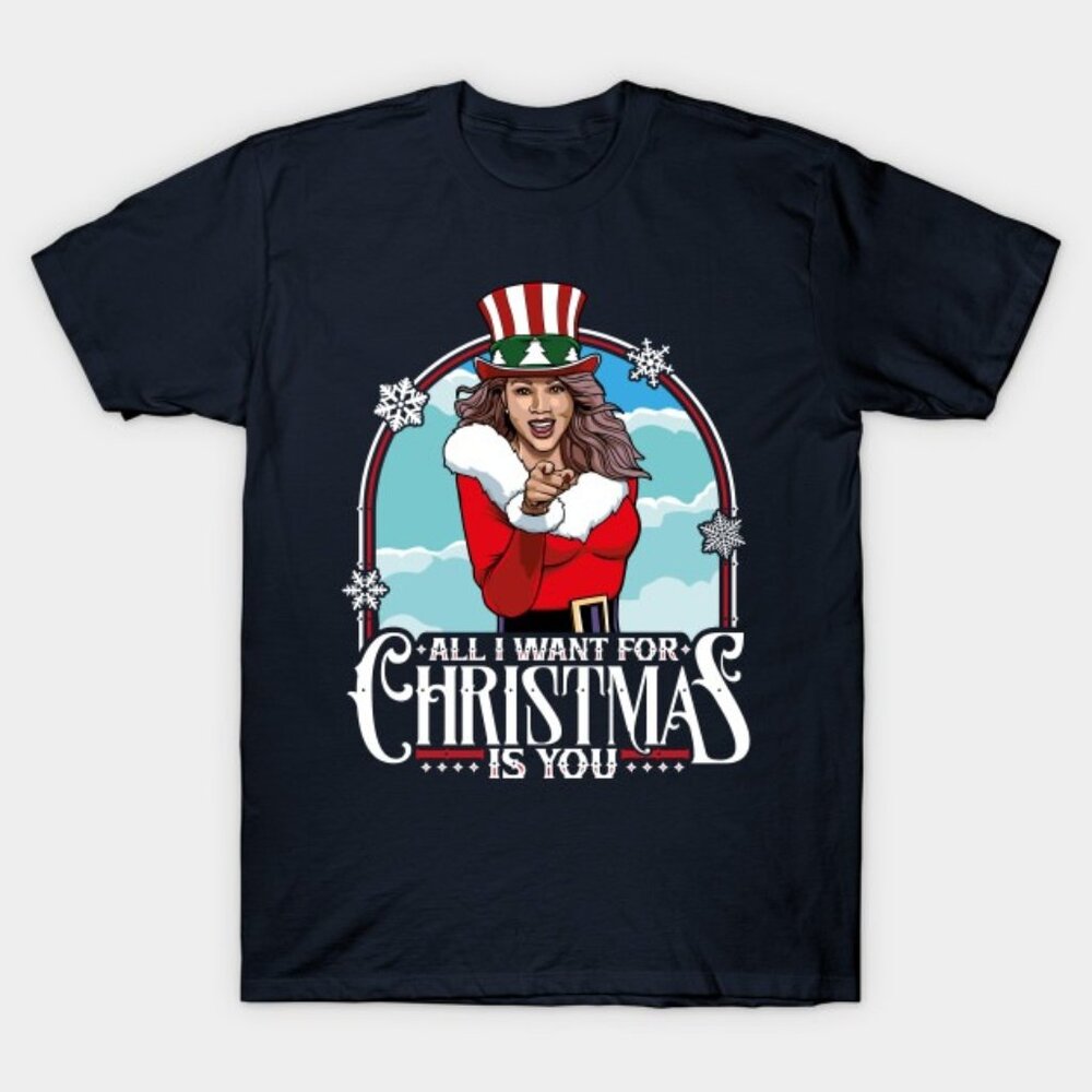 All I Want For Christmas Is You! Mariah Carey T-Shirt